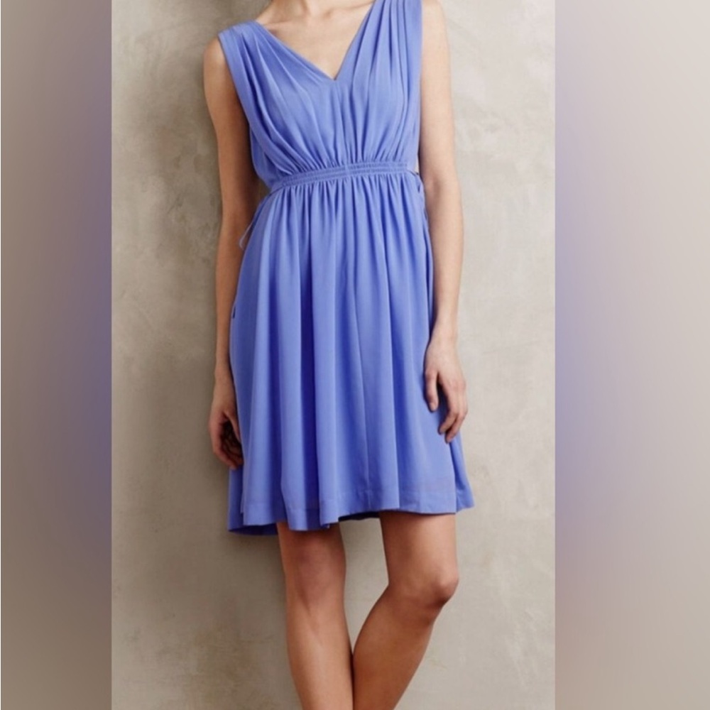 NWT Anthropologie HD in Paris pleated dress